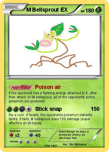 Pokemon M Bellsprout EX