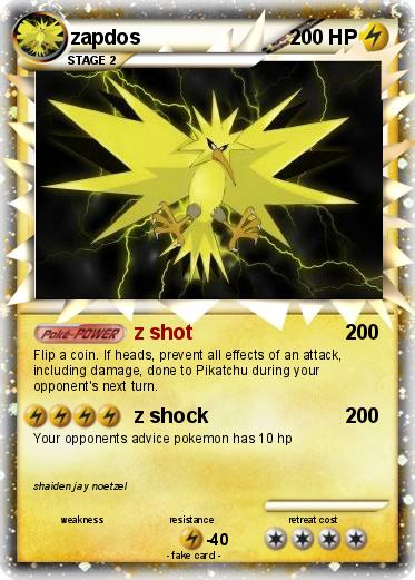 Pokemon zapdos