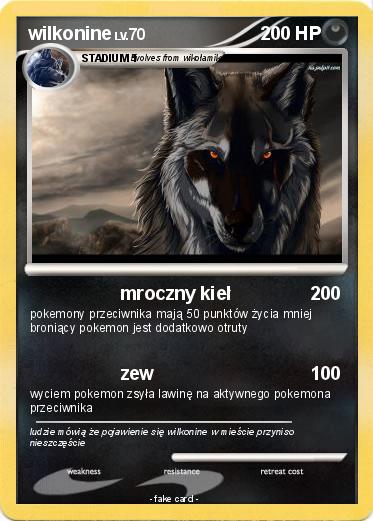 Pokemon wilkonine