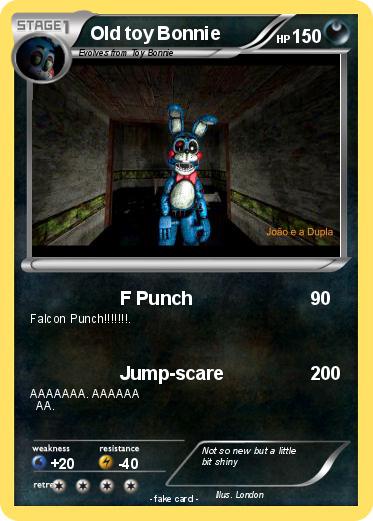 Pokemon Old toy Bonnie