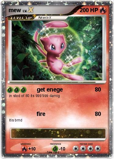 Pokemon mew