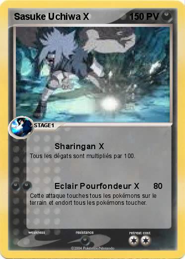 Pokemon Sasuke Uchiwa X