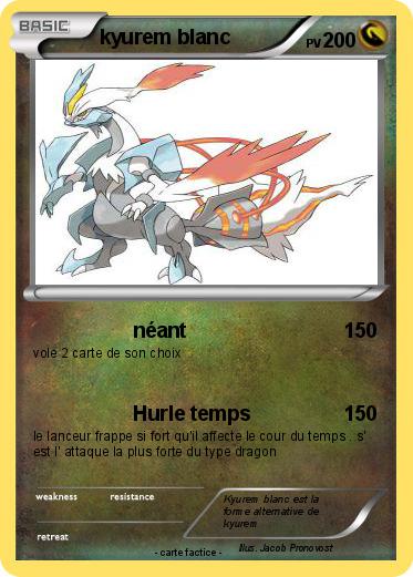 Pokemon kyurem blanc