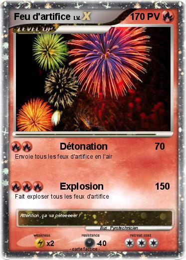 Pokemon Feu d'artifice