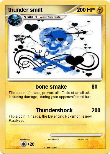 Pokemon thunder smilt