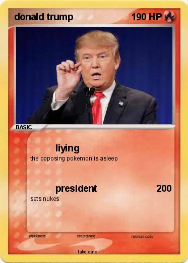Pokemon donald trump
