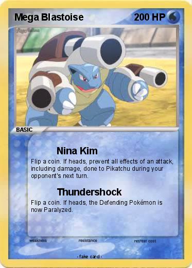 Pokemon Mega Blastoise