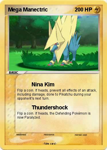 Pokemon Mega Manectric