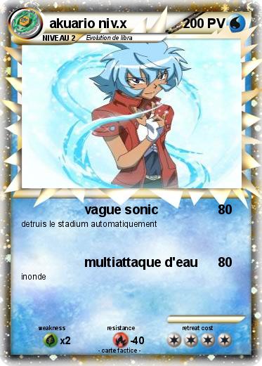 Pokemon akuario niv.x