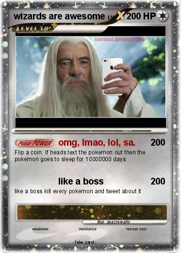 Pokemon wizards are awesome