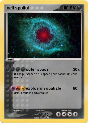 Pokemon oeil spatial