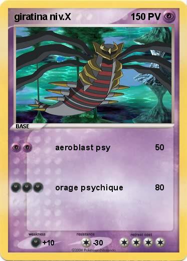 Pokemon giratina niv.X