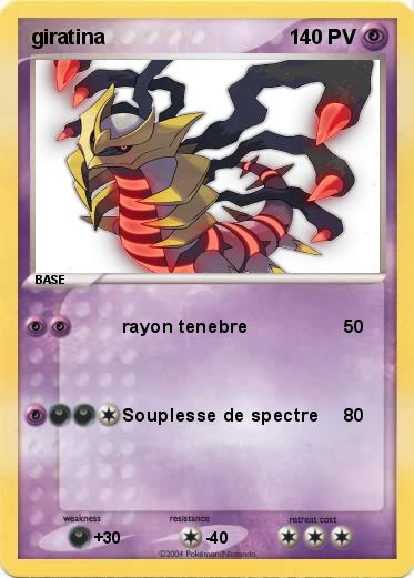 Pokemon giratina 