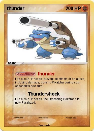 Pokemon thunder