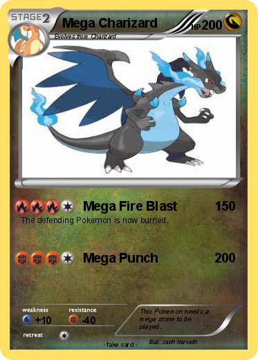 Pokemon Mega Charizard