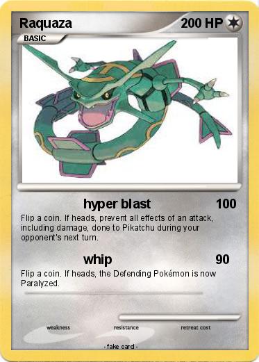 Pokemon Raquaza
