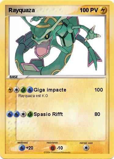 Pokemon Rayquaza