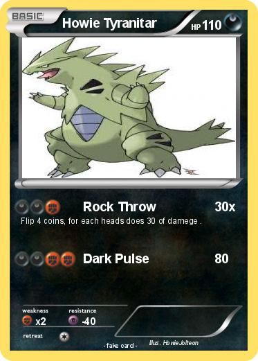 Pokemon Howie Tyranitar