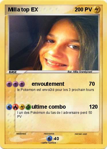 Pokemon Milla top EX