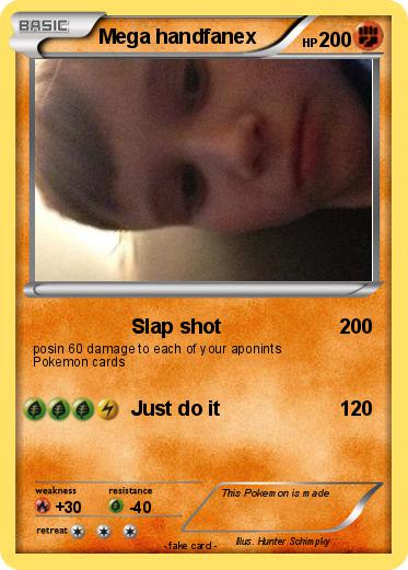 Pokemon Mega handfanex