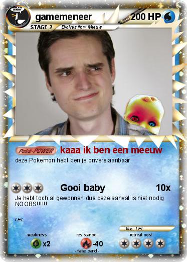 Pokemon gamemeneer