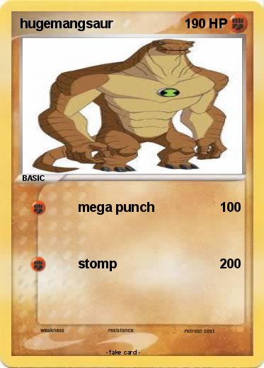 Pokemon hugemangsaur