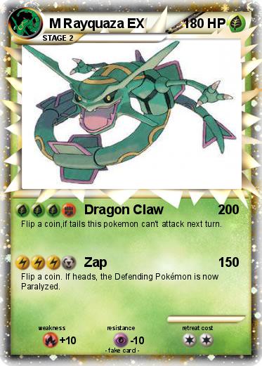 Pokemon M Rayquaza EX