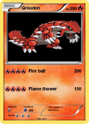Pokemon Groudon