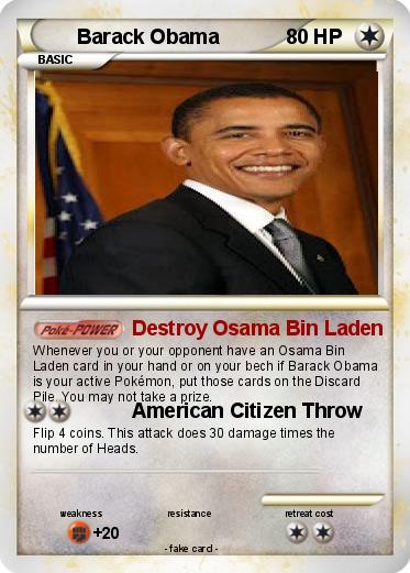 Pokemon Barack Obama