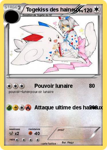 Pokemon Togekiss des haineux