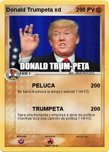 Pokemon Donald Trumpeta xd