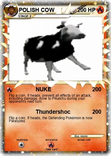 Pokemon POLISH COW