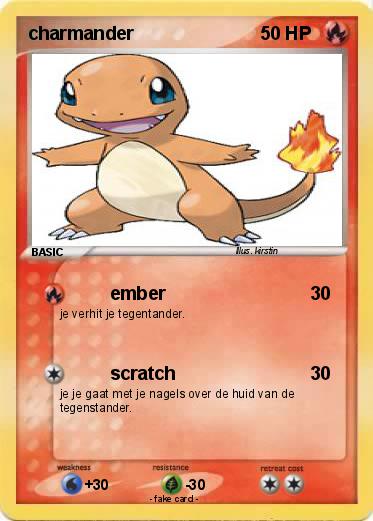 Pokemon charmander