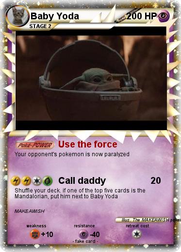 Pokemon Baby Yoda