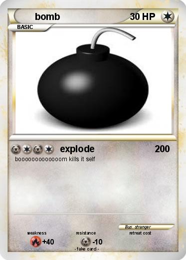 Pokemon bomb