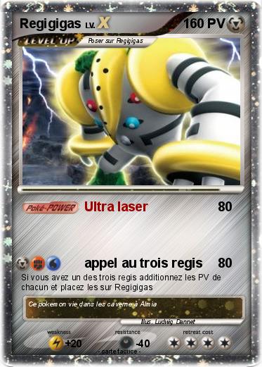 Pokemon Regigigas