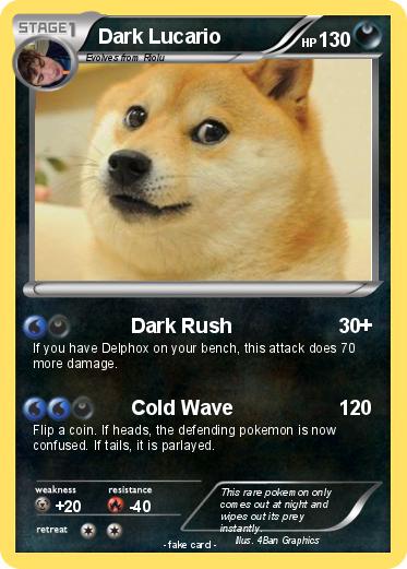 Pokemon Dark Lucario