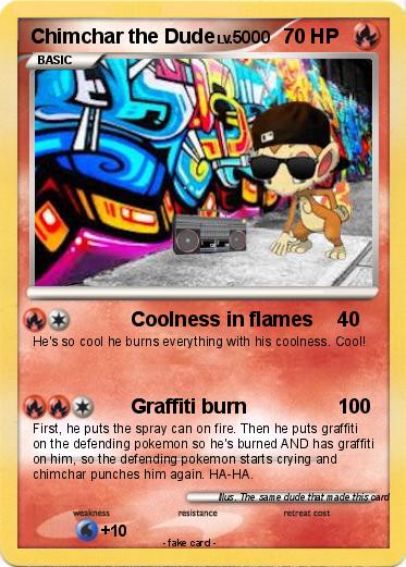 Pokemon Chimchar the Dude