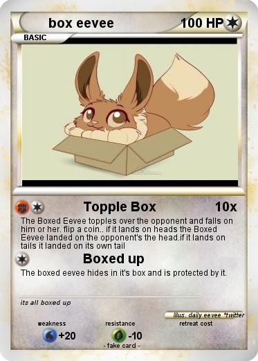Pokemon box eevee