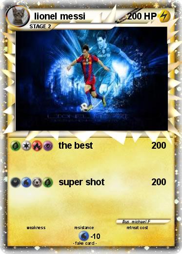 Pokemon lionel messi