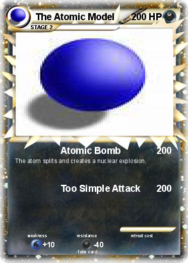 Pokemon The Atomic Model