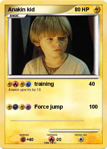 Pokemon Anakin kid