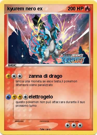 Pokemon kyurem nero ex