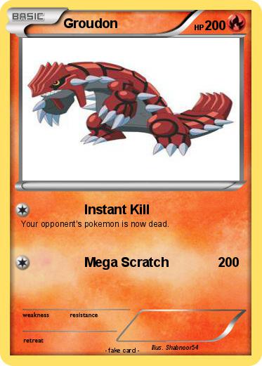 Pokemon Groudon