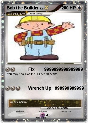 Pokemon Bob the Builder