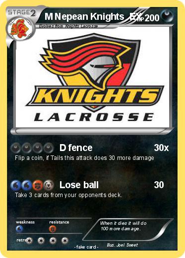 Pokemon M Nepean Knights  EX