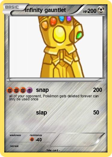 Pokemon infinity gauntlet
