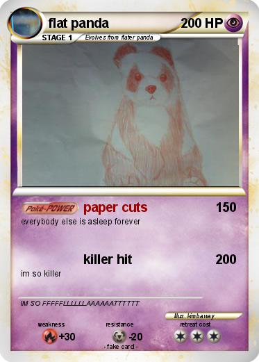 Pokemon flat panda