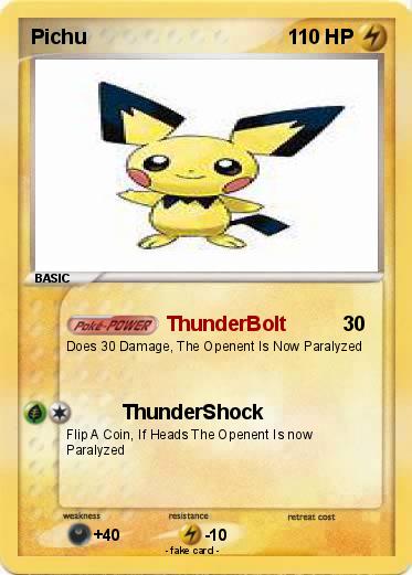 Pokemon Pichu