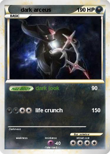 Pokemon dark arceus